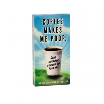 Coffee Makes Me Poop Chewing Gum