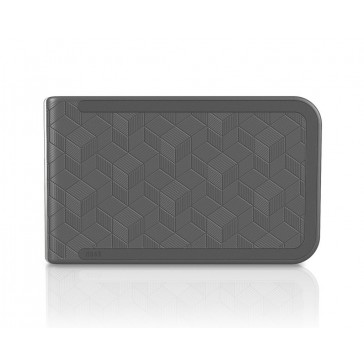 DOSH Wallet Embossed - Cubic Grey