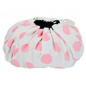Toy Mat Storage Bag Pink Spot